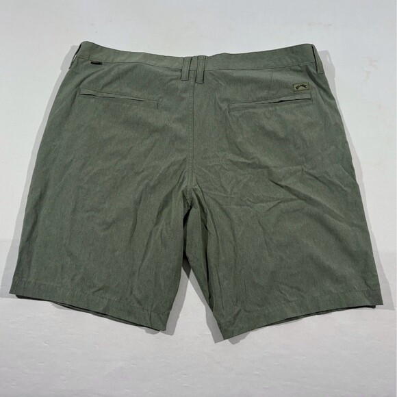 Billabong Recycler Crossfire Army Green Board Shorts Surf Beach Submersibles 38 - Picture 8 of 10